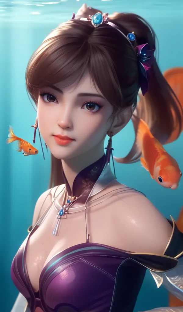CGI style,Anime Character,Girl,LoRA,SD 1.5