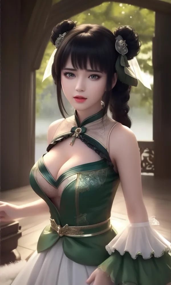 CGI style,Anime Character,Girl,LoRA,SD 1.5