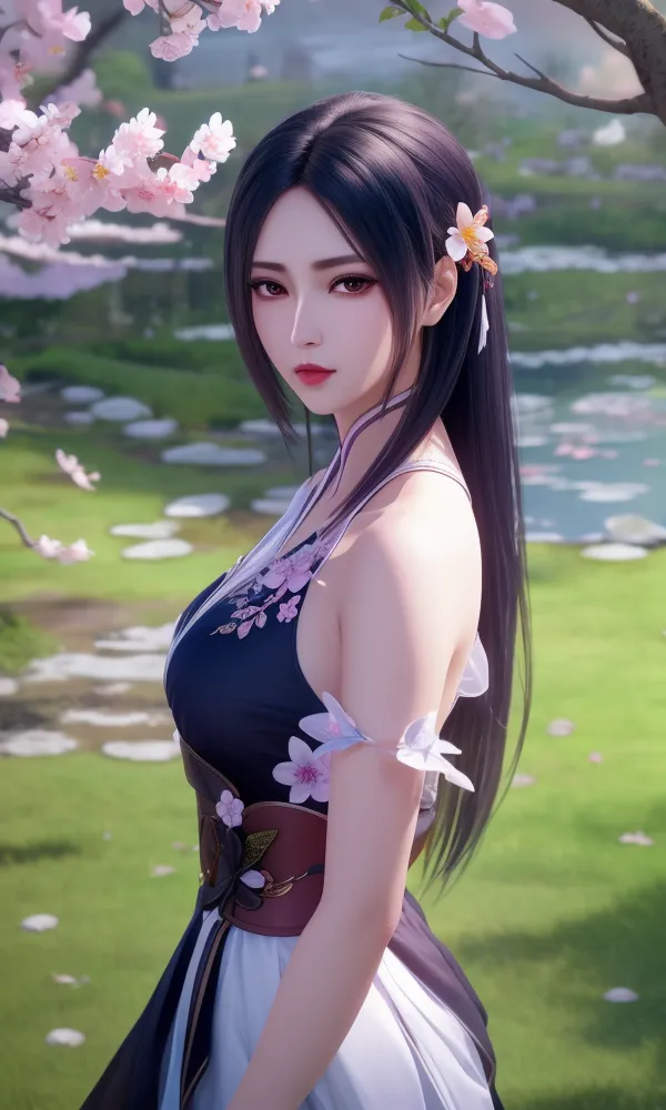 CGI style,Anime Character,Girl,LoRA,SD 1.5