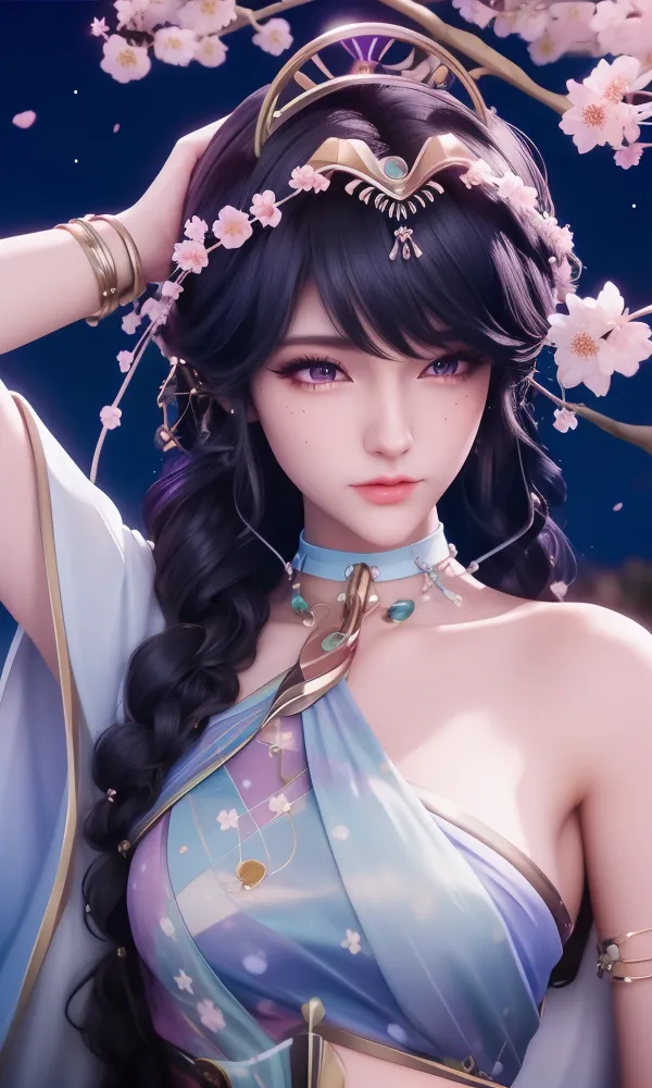 CGI style,Anime Character,Girl,LoRA,SD 1.5