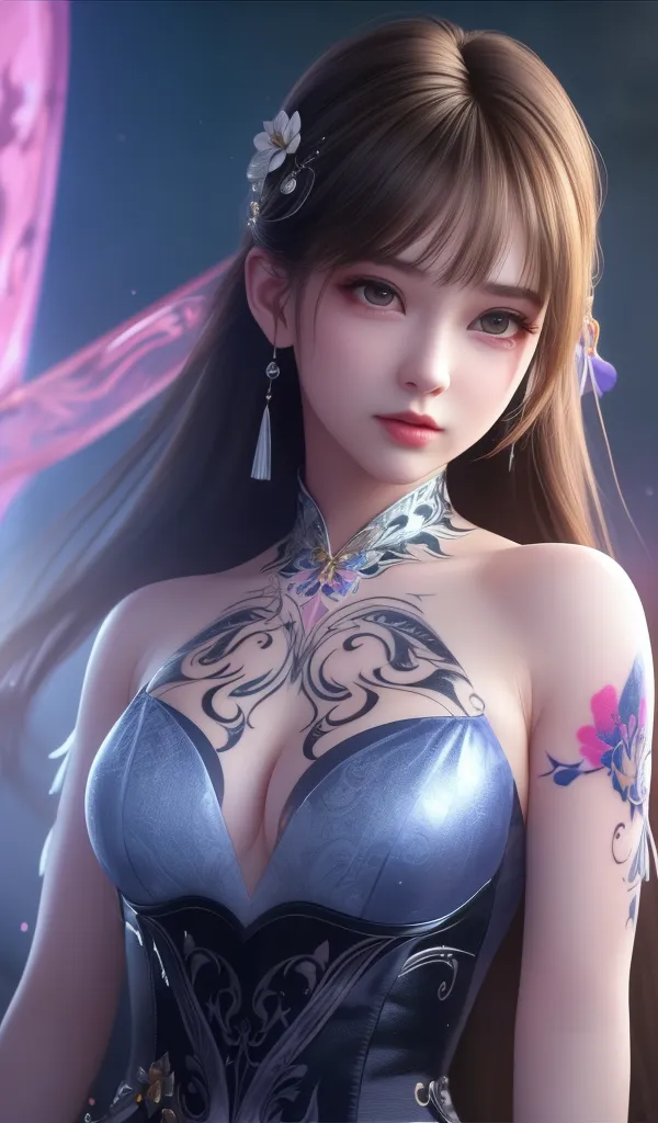 CGI style,Anime Character,Girl,LoRA,SD 1.5