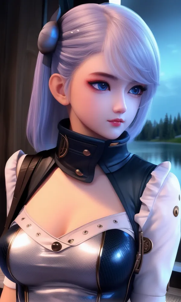 CGI style,Anime Character,Girl,LoRA,SD 1.5