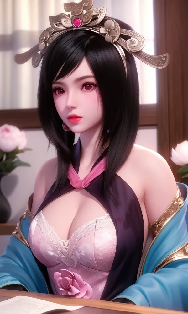 CGI style,Anime Character,Girl,LoRA,SD 1.5