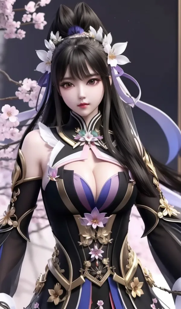 CGI style,Anime Character,Girl,LoRA,SD 1.5