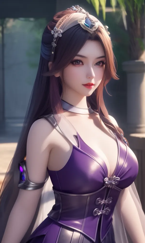 CGI style,Anime Character,Girl,LoRA,SD 1.5