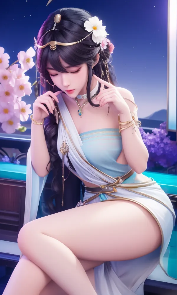 CGI style,Anime Character,Girl,LoRA,SD 1.5