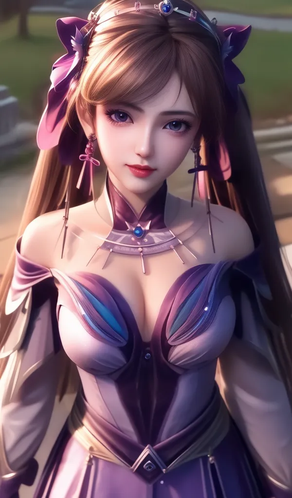 CGI style,Anime Character,Girl,LoRA,SD 1.5