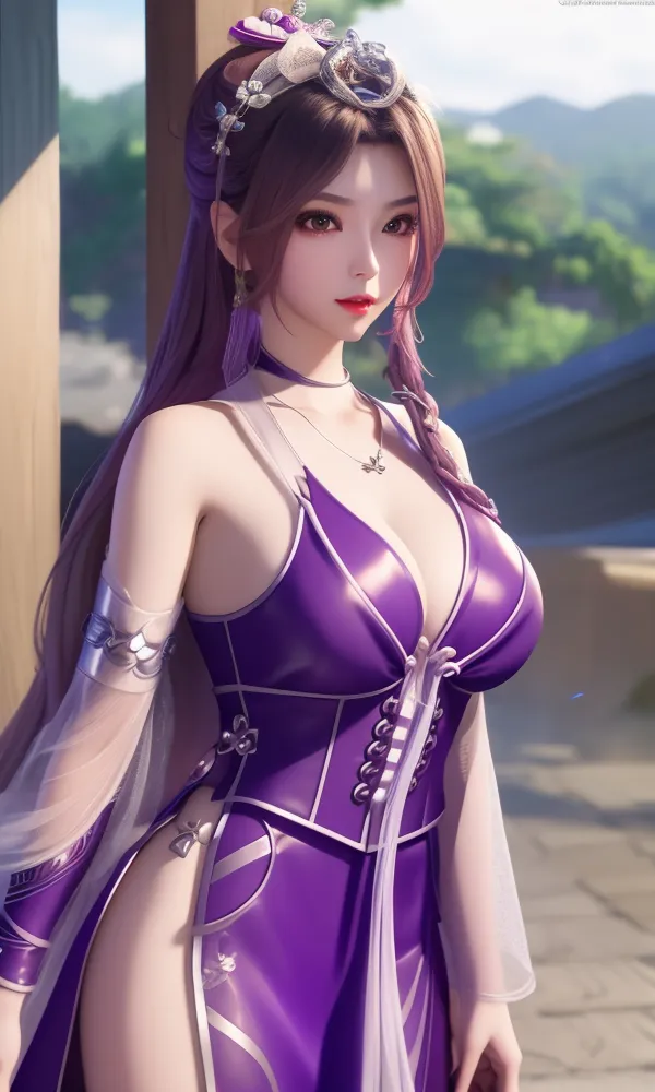 CGI style,Anime Character,Girl,LoRA,SD 1.5