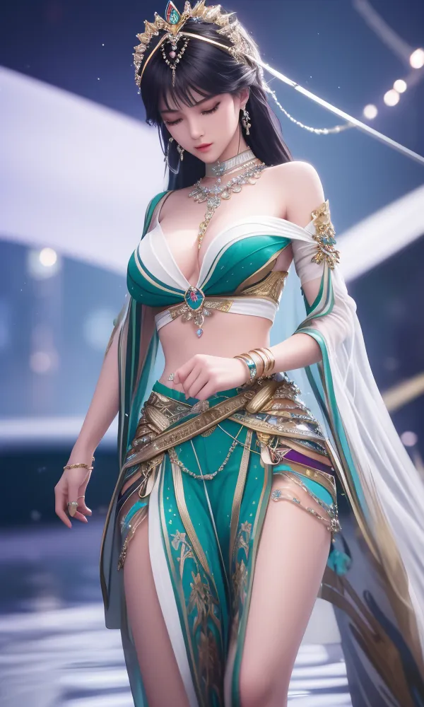 CGI style,Anime Character,Girl,LoRA,SD 1.5