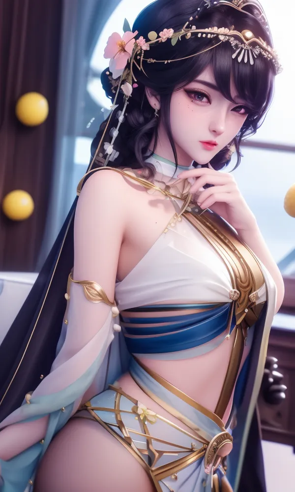 CGI style,Anime Character,Girl,LoRA,SD 1.5