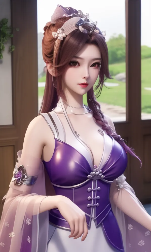 CGI style,Anime Character,Girl,LoRA,SD 1.5