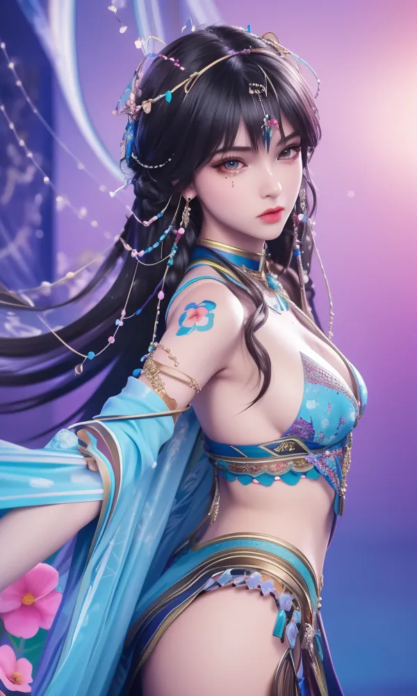 CGI style,Anime Character,Girl,LoRA,SD 1.5