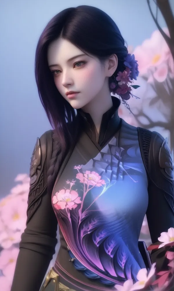 CGI style,Anime Character,Girl,LoRA,SD 1.5