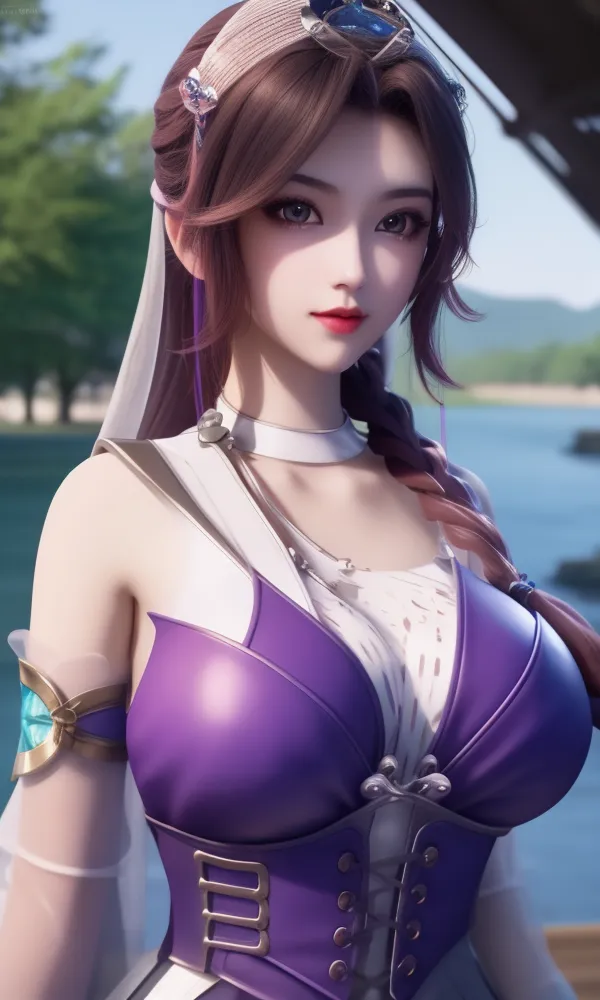 CGI style,Anime Character,Girl,LoRA,SD 1.5