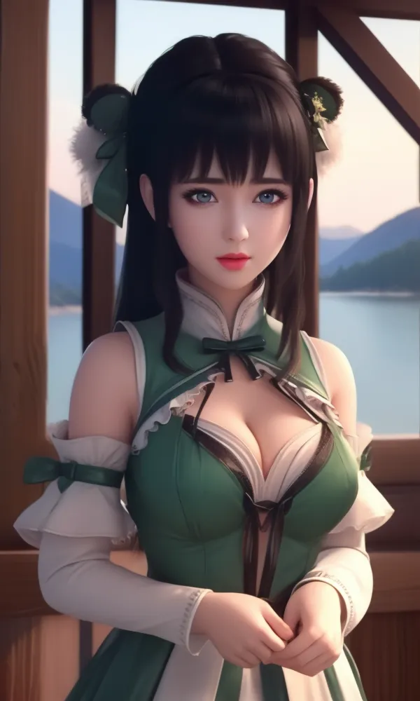 CGI style,Anime Character,Girl,LoRA,SD 1.5