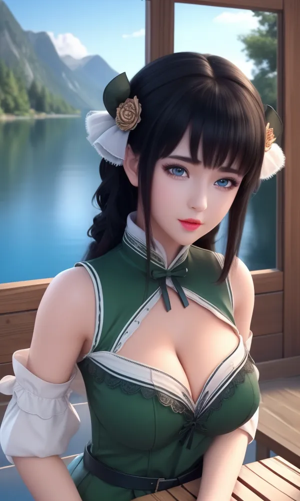 CGI style,Anime Character,Girl,LoRA,SD 1.5