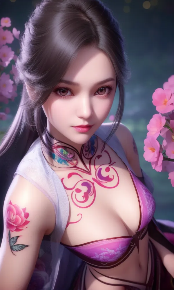 CGI style,Anime Character,Girl,LoRA,SD 1.5