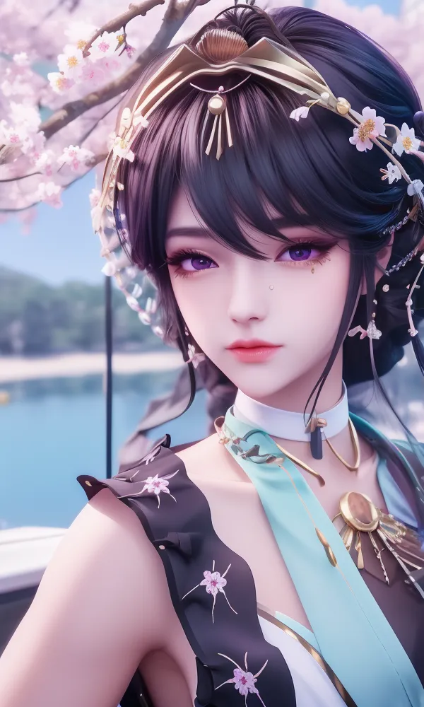 CGI style,Anime Character,Girl,LoRA,SD 1.5