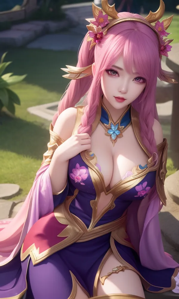 CGI style,Anime Character,Girl,LoRA,SD 1.5