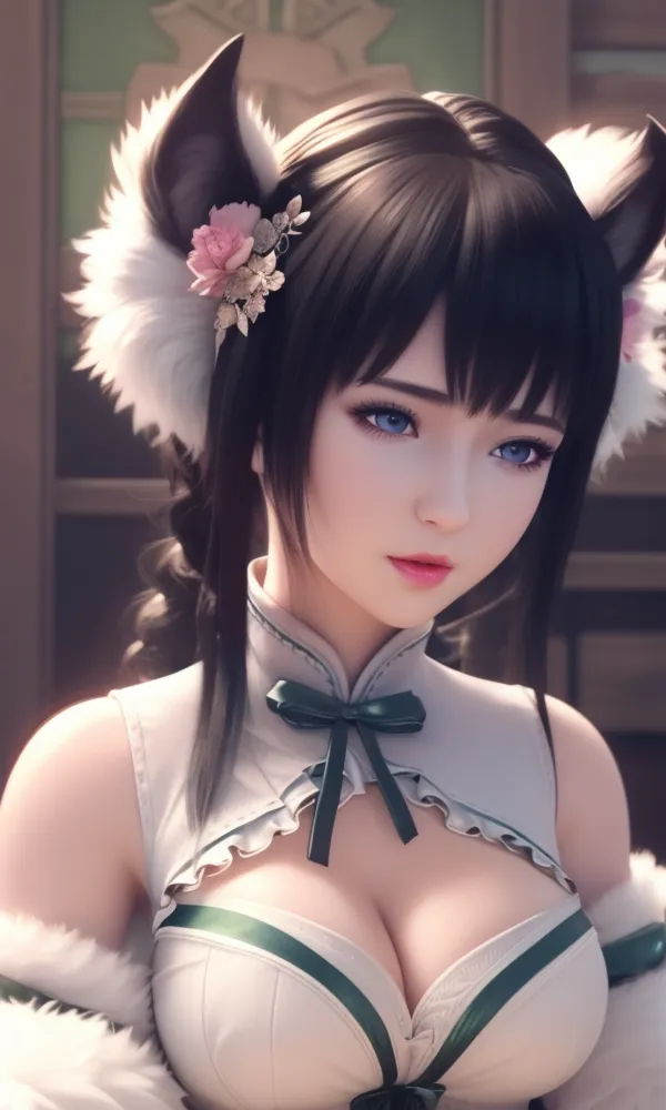 CGI style,Anime Character,Girl,LoRA,SD 1.5