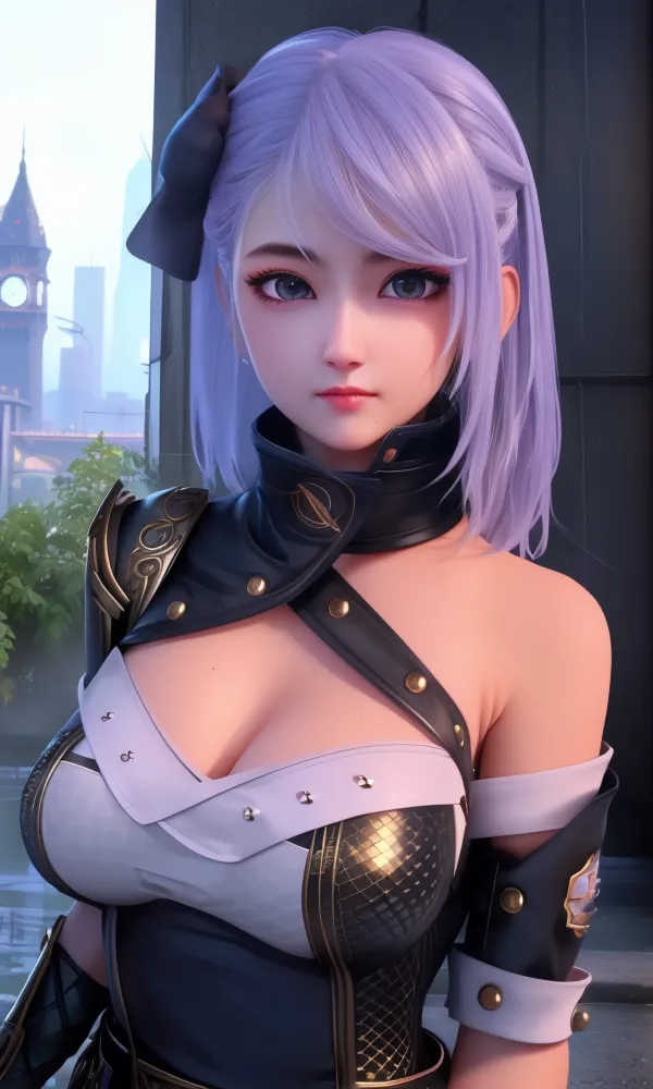 CGI style,Anime Character,Girl,LoRA,SD 1.5