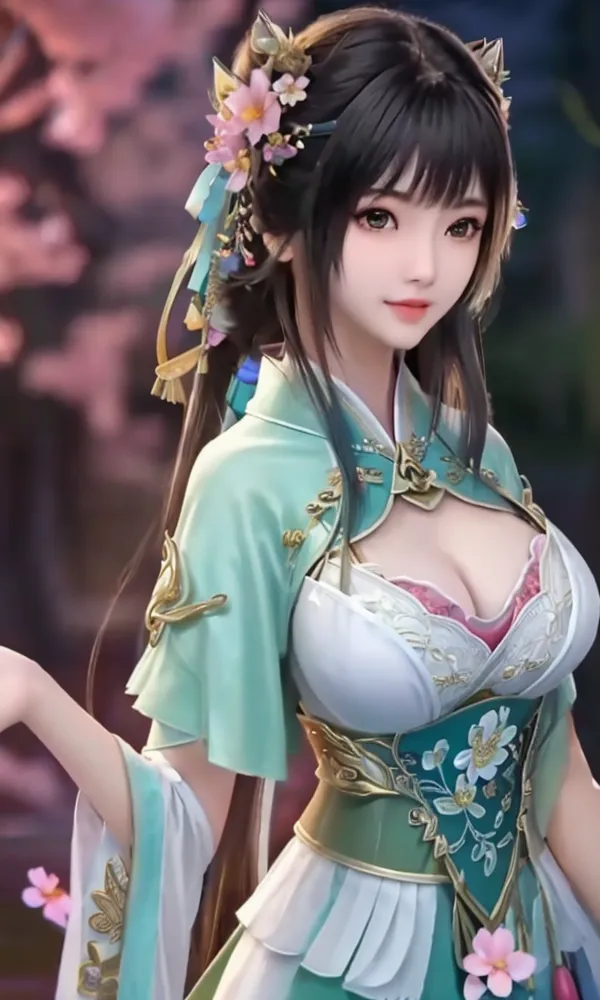 CGI style,Anime Character,Girl,LoRA,SD 1.5