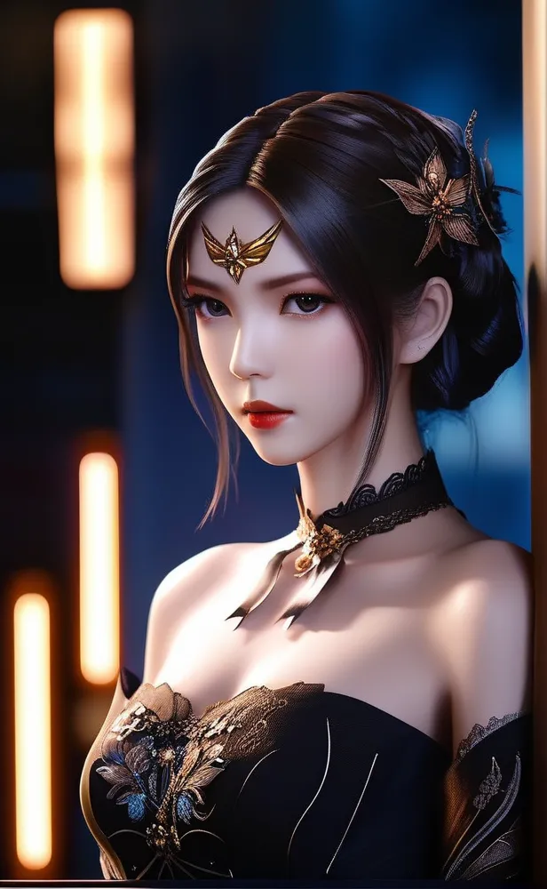 CGI style,Anime Style,Girl,LoRA,SDXL