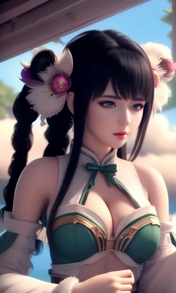 CGI style,Anime Character,Girl,LoRA,SD 1.5