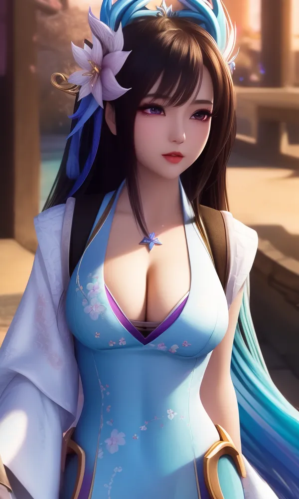 CGI style,Anime Character,Girl,LoRA,SD 1.5