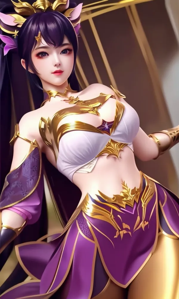 CGI style,Anime Character,Girl,LoRA,SD 1.5