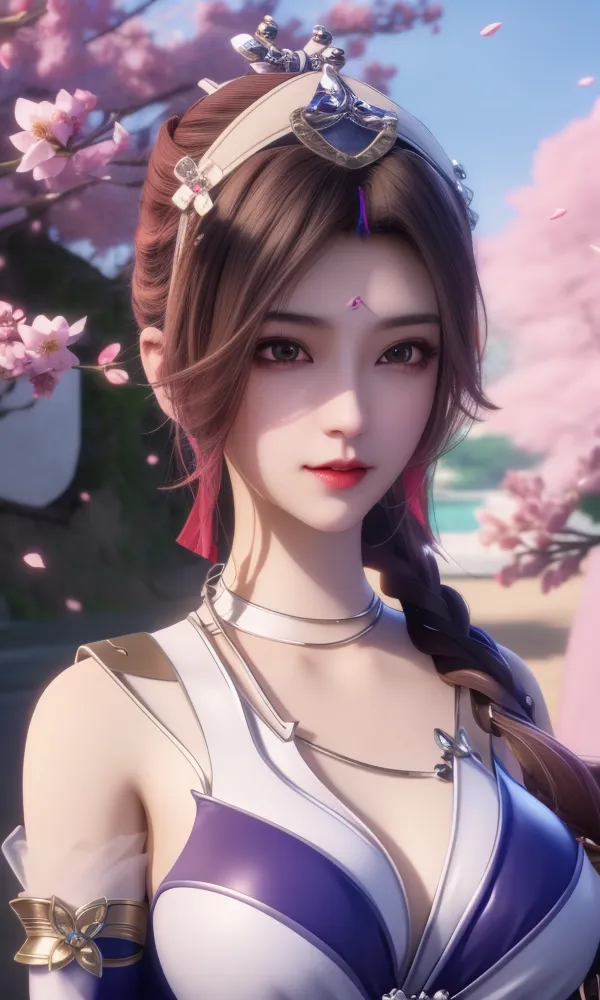 CGI style,Anime Character,Girl,LoRA,SD 1.5