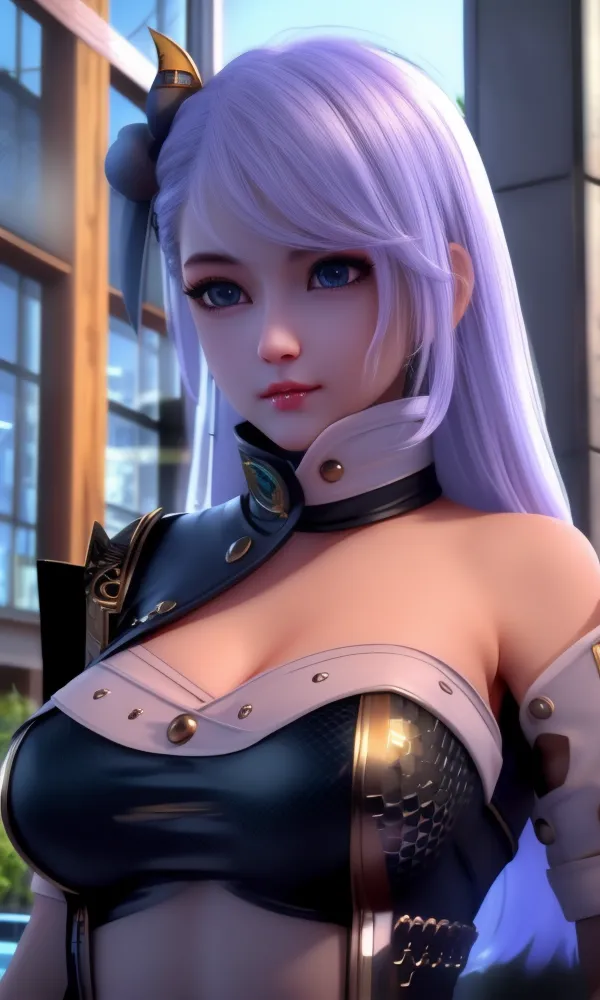 CGI style,Anime Character,Girl,LoRA,SD 1.5
