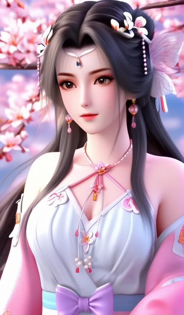 CGI style,Anime Character,Girl,LoRA,SDXL