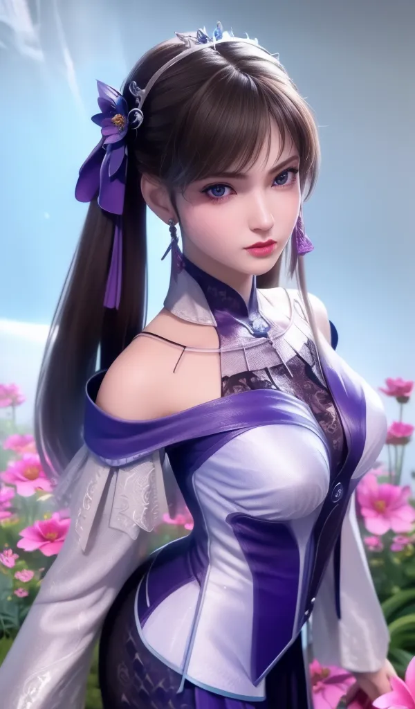 CGI style,Anime Character,Girl,LoRA,SD 1.5