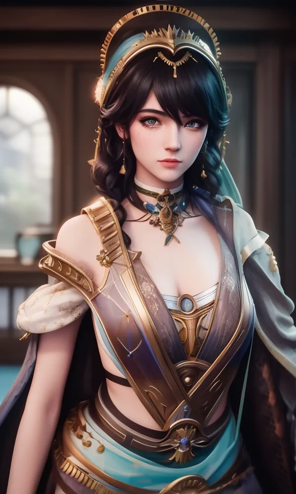 CGI style,Anime Character,Girl,LoRA,SD 1.5