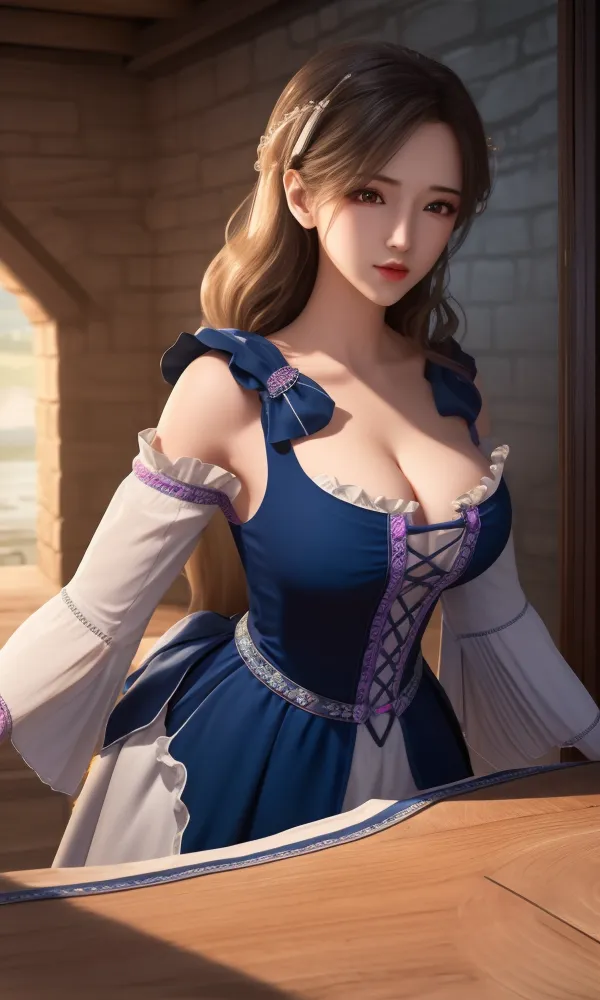 CGI style,Anime Character,Girl,LoRA,SD 1.5