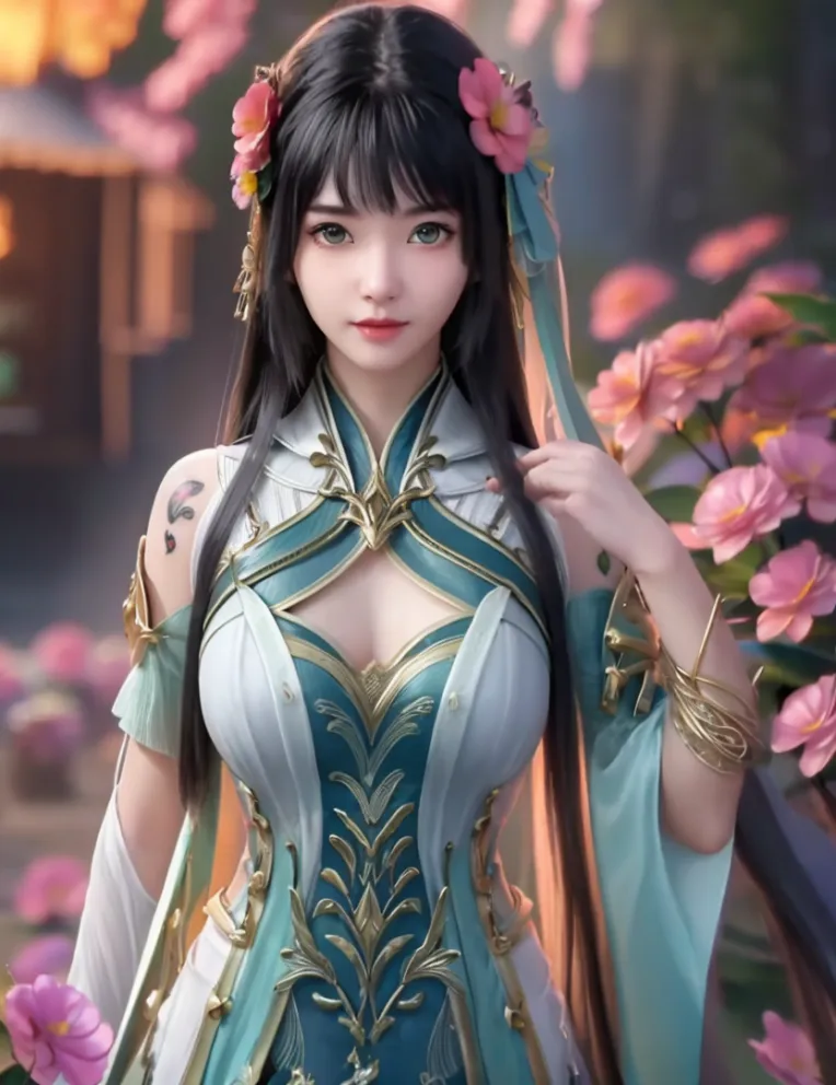 CGI style,Anime Character,Girl,LoRA,SD 1.5