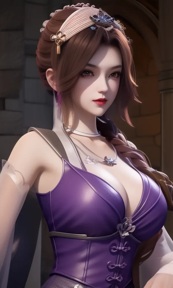 CGI style,Anime Character,Girl,LoRA,SD 1.5