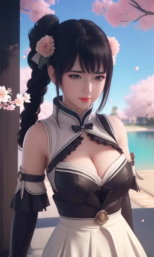 CGI style,Anime Character,Girl,LoRA,SD 1.5