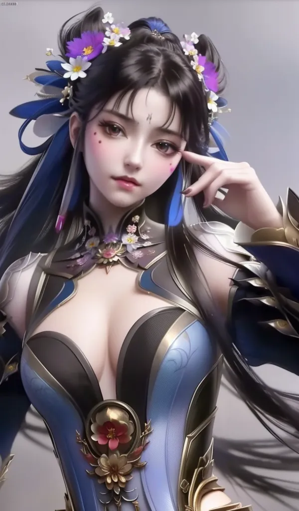 CGI style,Anime Character,Girl,LoRA,SD 1.5