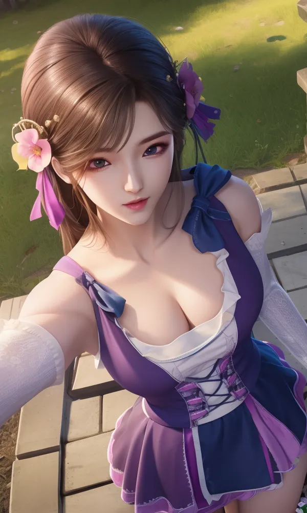 CGI style,Anime Character,Girl,LoRA,SD 1.5