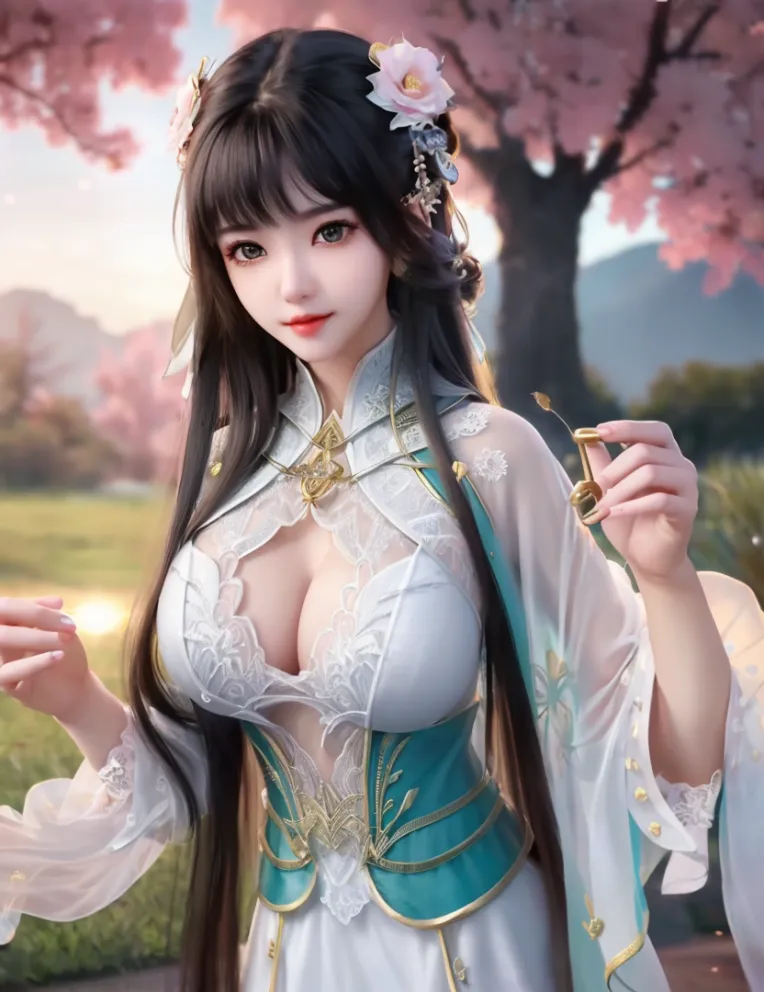 CGI style,Anime Character,Girl,LoRA,SD 1.5