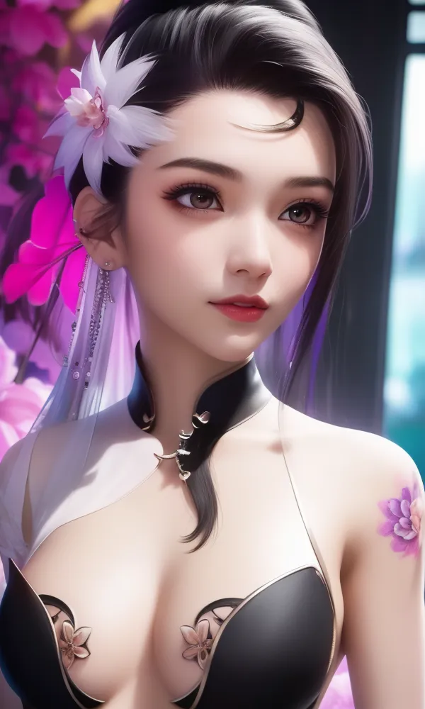 CGI style,Anime Character,Girl,LoRA,SD 1.5