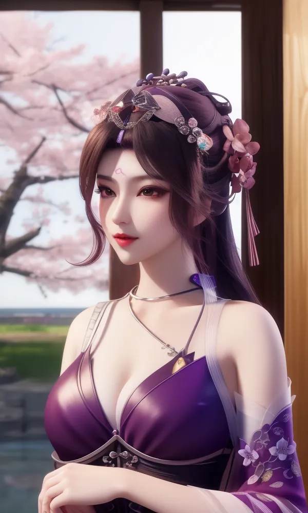 CGI style,Anime Character,Girl,LoRA,SD 1.5