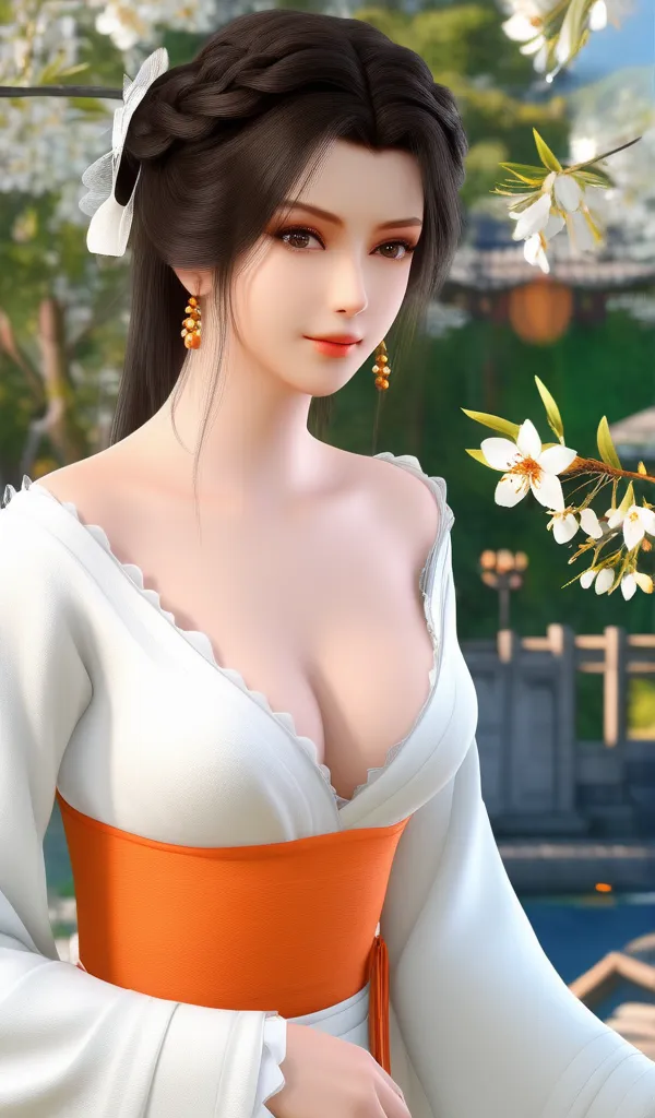 CGI style,Anime Character,Girl,LoRA,SDXL