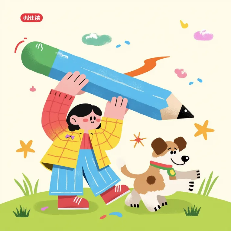 Flat Illustration,Girl,Style Boost,LoRA,FLUX.1