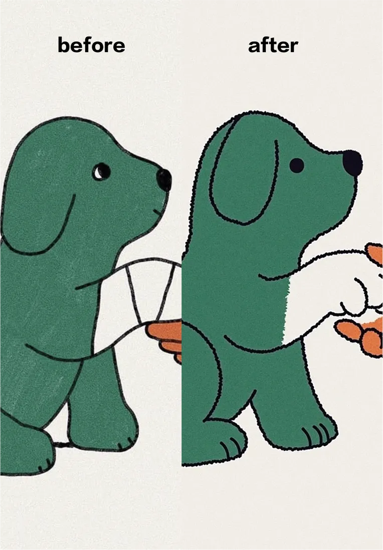 Flat Illustration,Style Boost,Animal,LoRA,FLUX.1