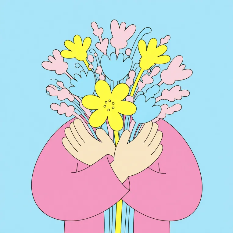 Flat Illustration,Girl,Style Boost,LoRA,FLUX.1