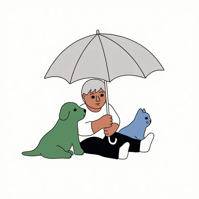 Flat Illustration,Boy,Style Boost,LoRA,FLUX.1