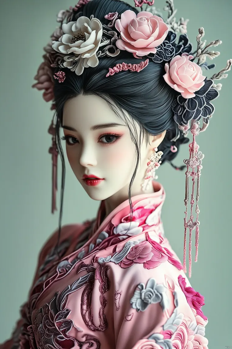 CGI style,Chinese Style,Traditional Painting Media,LoRA,Kolors